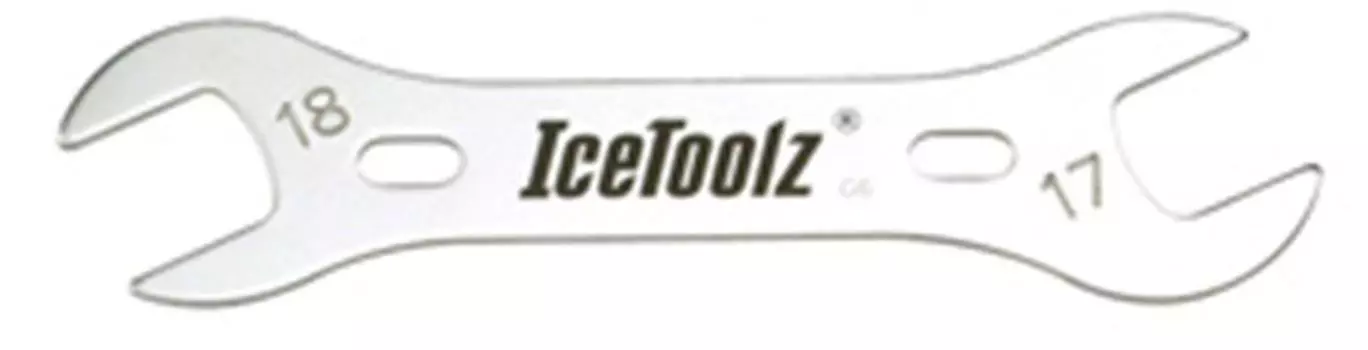 Ключи конусные двухсторонние IceToolz (17 мм / 18 мм)