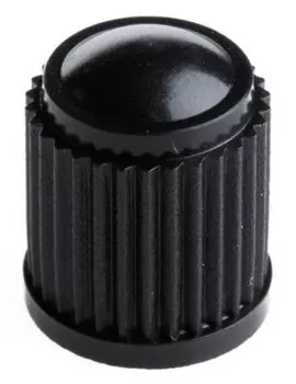 Колпачок ACME на автомобильный ниппель (Schrader) пластик (черный)