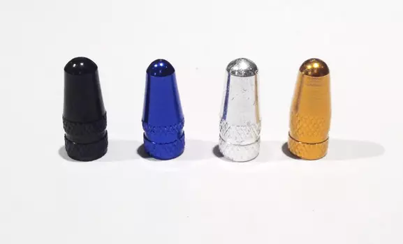 Колпачок ACME на велосипедный ниппель (Presta) алюминий (черный)