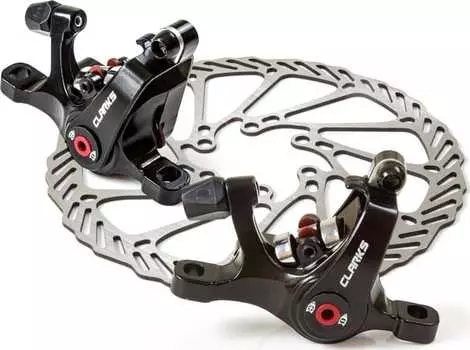 Комплект дискового тормоза CLARK`S CMD-22 Post Mount (шоссе, велокросс) (комплект 2 пары)