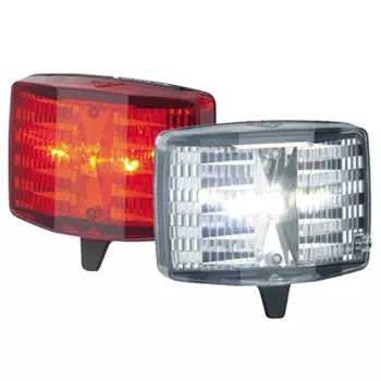 Комплект двух фонарей Topeak WhiteLite Aura &amp; RedLite Aura (черный)