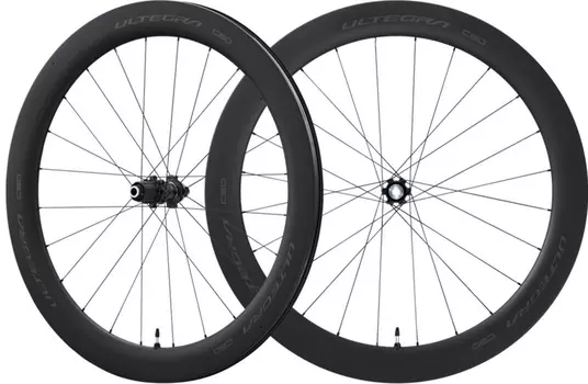Комплект колес 28" для шоссе Shimano Ultegra WH-8170-С60 (черный 28" передний и задний (пара))