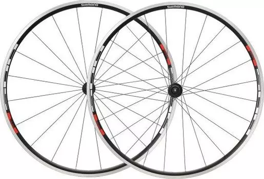 Комплект колес 28" для шоссе Shimano WH-R501 (черный 28" передний и задний (пара))