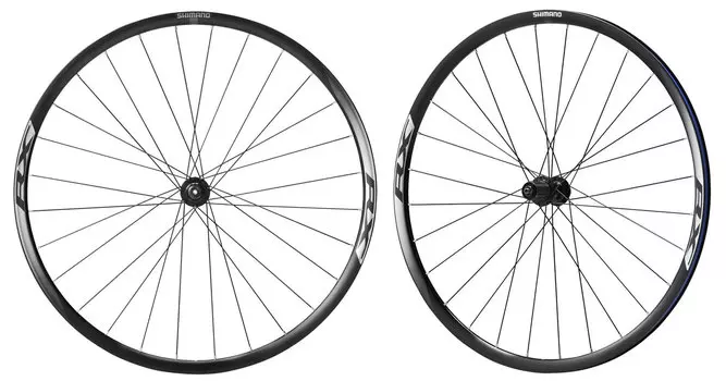 Комплект колес 28" для шоссе Shimano WH-RX10 (черный комплект)