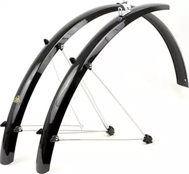 Комплект крыльев Author AXP-53 28" (черный 53 мм)