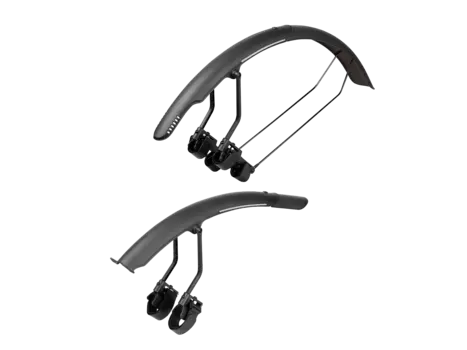 Комплект крыльев для шоссейных велосипедов Topeak TetraFender R1/R2 Set (черный)