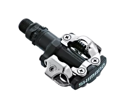 Контактные MTB педали Shimano PD-M520 SPD с шипами (черный)