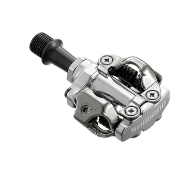 Контактные MTB педали Shimano PD-M540 SPD с шипами (серебристый)