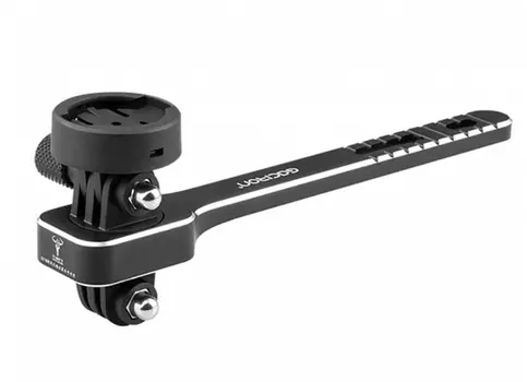 Крепление велокомпьютера и аксессуаров на руль под болты Gaciron H11 (черный)