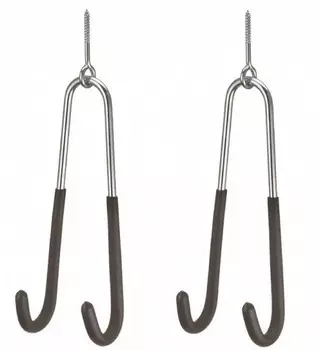 Крюки для хранения велосипеда Bike Hand YC-27S (черный / серебристый)