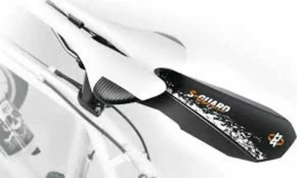 Крыло-щиток заднее SKS S-Guard (черный / белый)