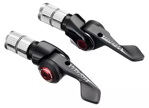 Манетки FSA Vision TriMax для 11ск трансмиссий Shimano SF-VT-843 V19 (черный комплект (левый+правый))