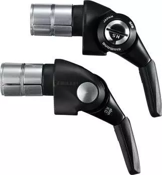 Манетки Shimano Dura-Ace SL-BSR1 2x11 скоростей (черный комплект (левый+правый))