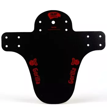 Мини-крыло Gorilla короткое (черный / красный)