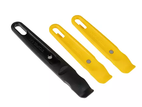 Монтажные лопатки для покрышек Topeak Shuttle Lever Pro (черный / желтый)