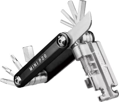 Набор инструментов компактный Topeak MINI P20 (черный)