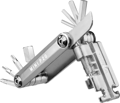 Набор инструментов компактный Topeak MINI P20 (серебристый)