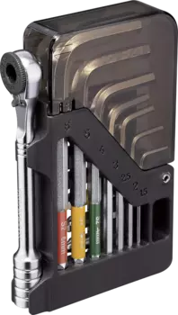 Набор инструментов компактный Topeak OMNI TOOLCARD (черный)