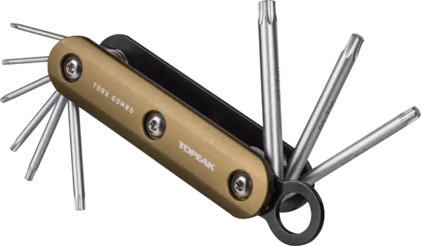 Набор инструментов компактный Topeak Torx Combo (бронзовый)