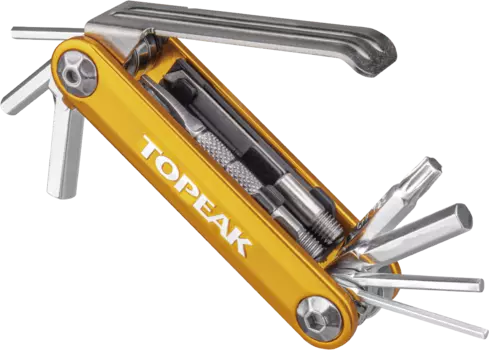 Набор инструментов компактный Topeak TUBI 11 (золотой)