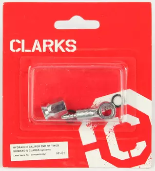 Набор крепления гидролинии (банджо) Clark's HF-C1/C1A (Shimano, Clark's) (серебристый)