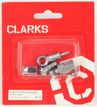 Набор крепления гидролинии (банджо) Clark's HF-C4 (Hayes, Clark's) (серебристый)