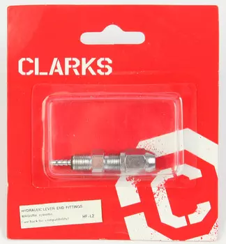 Набор крепления гидролинии (прямой) Clark's HF-L2 (Magura) (серебристый)