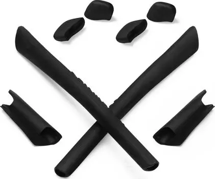 Набор принадлежностей для очков Oakley Half Jacket Earsock/Nosepad Kit Black (комплект)