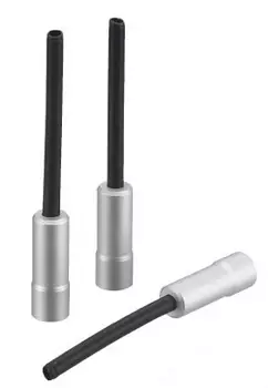 Наконечник тормозной рубашки Alligator с уплотнителем (серый 17 мм / диаметр M5)