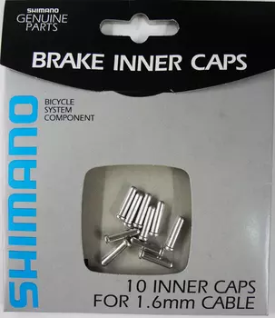 Наконечники троса Shimano (комплект 10 шт 1.6 мм)