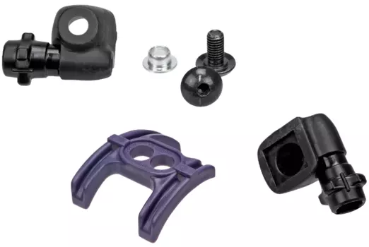 Направляющая тросов под каретку Shimano SM-STR2 для ST-3300/4400 (черный)