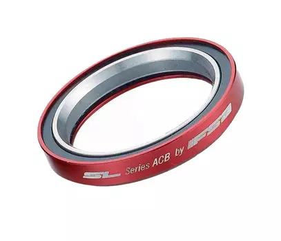 Облегченный подшипник FSA SL для рулевых колонок 45°x45° 1 1/4" MR082R (красный / серебристый (46.8 x 34) h7 мм (45°/45°))