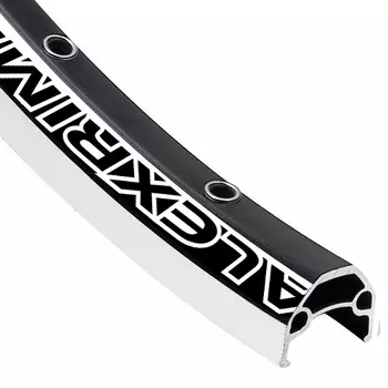 Обод Alex Rims EN24 26" (черный 19 мм ниппель (авто) 32 стенка двойная, одинарный пистон 26" (559) для ободных и дисковых тормозов)