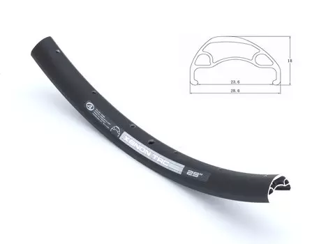 Обод Author Xenon Pro TRC OS 29" (черный ниппель (спорт) 32 стенка двойная, одинарный пистон для дисковых тормозов)