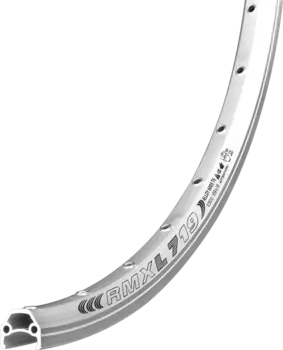 Обод Remerx Dragon L-719 28" (серебристый ниппель (авто) 36 стенка двойная, одинарный пистон 28" (622))