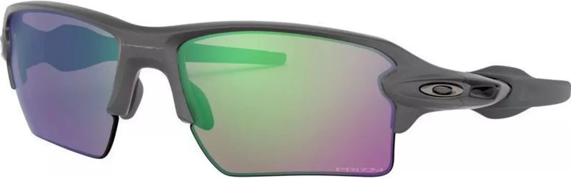 Очки солнцезащитные Oakley Flak 2.0 XL Steel/Prizm Road Jade (комплект)