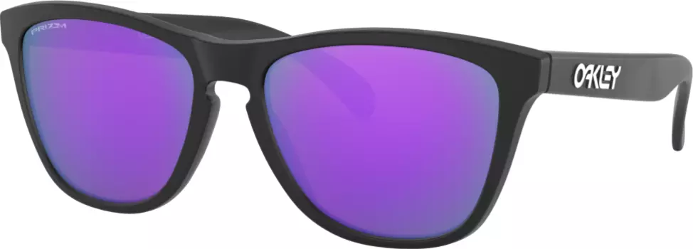 Очки солнцезащитные Oakley Frogskins Matte Black/Prizm Violet (комплект)