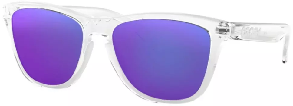 Очки солнцезащитные Oakley Frogskins Polished Clear/Prizm Violet (комплект)