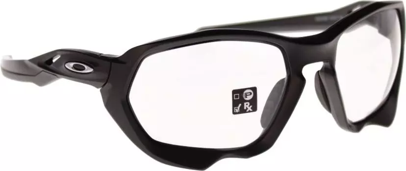 Очки солнцезащитные Oakley Plazma Matte Carbon/Clear Black Iridium Photochromic Irregular (комплект)