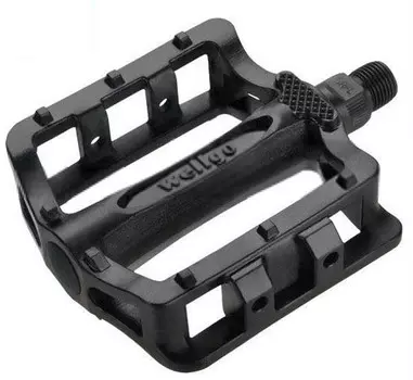 Педали платформы Wellgo B197 нейлоновые (черный)