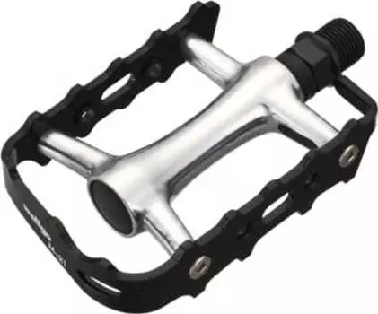 Педали платформы Wellgo M-21 (черный / серебристый)