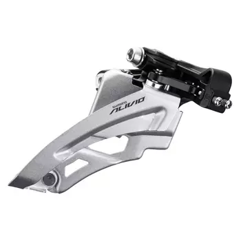 Передний переключатель Shimano Alivio FD-M3100-M (угол 66°-69° Боковая тяга 34.9 / 31.8 / 28.6)