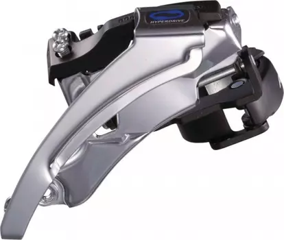 Передний переключатель Shimano Altus FD-M310 3x8 (Универсальная тяга, нижний хомут)