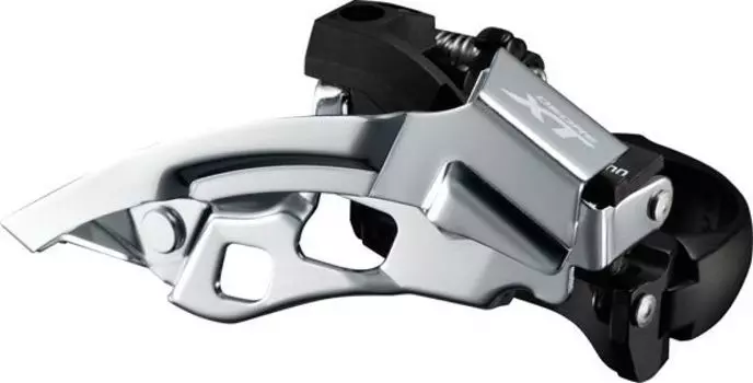Передний переключатель Shimano XT FD-T8000 3x10 (Универсальная тяга, нижний хомут 28.6/31.8/34.9 мм)