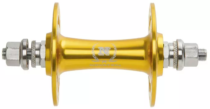 Передняя втулка Novatec A165SBT fixed (золотой 32)