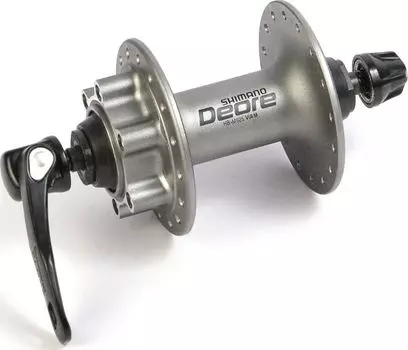 Передняя втулка Shimano Deore HB-M525 IS6 (графит 36)