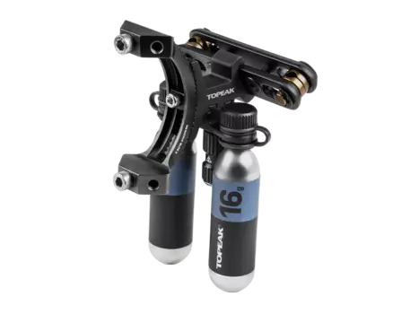 Подседельный держатель фляги и насоса CO2 Topeak TRI-BACKUP ELITE TBU-ELT 2 (черный)