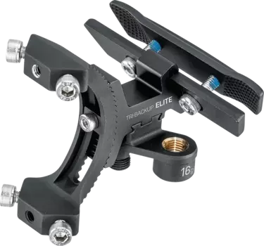 Подседельный держатель фляги и насоса CO2 Topeak TRI-BACKUP ELITE TBU-ELT (черный)