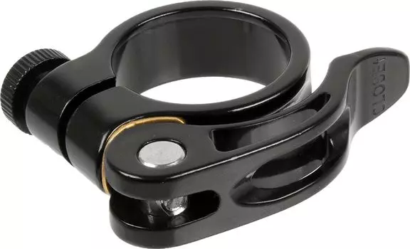 Подседельный хомут ACME Zoom AT-101+SQR-116 c эксцентриком (черный 31.8 мм)