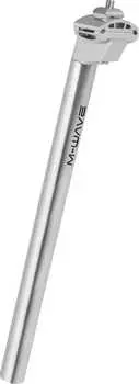 Подседельный штырь ACME M-Wave со смещением замка (серебристый 350 мм сдвиг замка 20 мм 27.2 мм)